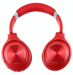 Casque d'écoute sans fil Bluetooth 5.0 Lenovo HD700 à suppression active du bruit (rouge) à 117,23 €