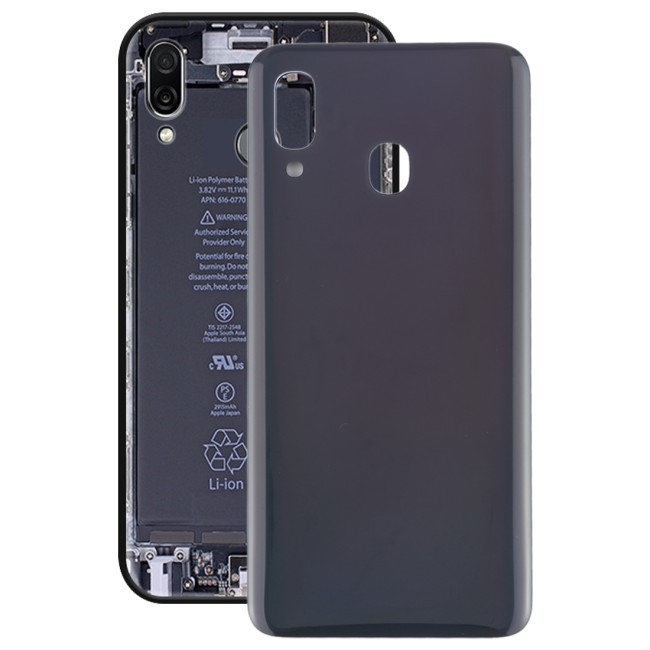 Achterkant voor Samsung Galaxy A40 SM-A405F (Zwart)(Met Logo) voor 9,69 €