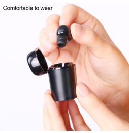 WK P6 eenzijdige Bluetooth oortelefoon met oplaaddoos (wit) voor 20,05 €