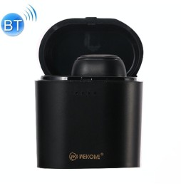 Écouteurs Bluetooth unilatéral WK P6 avec étui de chargement (noir) à 20,05 €