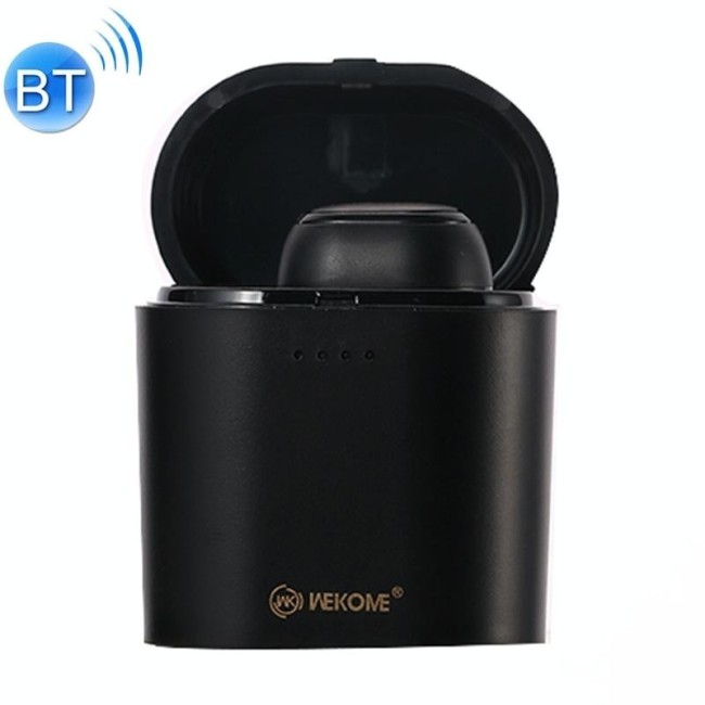 WK P6 eenzijdige Bluetooth oortelefoon met oplaaddoos (zwart) voor 20,05 €