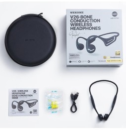 WK V26 Bluetooth 5.0 Bluetooth oortelefoons met beengeleiding voor 77,89 €