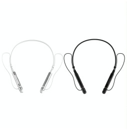 WK Ling Yue Series BD550 Bluetooth 4.1 Neck-mounted Magnetic Adsorption Wired Control Earphone, Support Calls (White) at 39,05 €