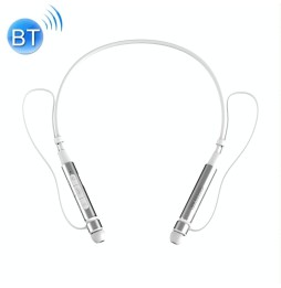 WK Ling Yue Series BD550 Bluetooth 4.1 Neck-mounted Magnetic Adsorption Wired Control Earphone, Support Calls (White) at 39,05 €