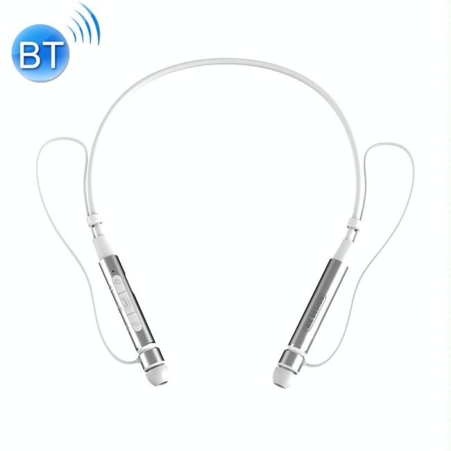 WK Ling Yue serie BD550 Bluetooth 4.1 nekbevestiging magnetische adsorptie oortelefoon oproepfunctie (wit) voor 39,05 €