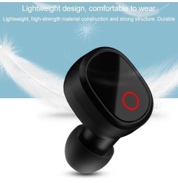 WK V20 TWS Bluetooth 5.0 Drahtlose Kopfhörer mit Ladebox, Anruffunktion (schwarz) für 29,18 €