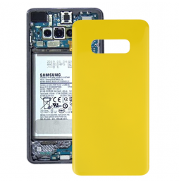Achterkant voor Samsung Galaxy S10e SM-G970 (Geel)(Met Logo) voor 12,49 €
