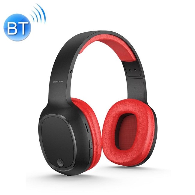 WK M8 Bluetooth 5.0 Fashion Design Music Headphone, Support TF Card (Red) at 21,45 €