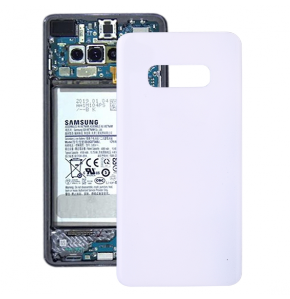 Rückseite Akkudeckel für Samsung Galaxy S10e SM-G970 (Weiss)(Mit Logo) für 12,49 €