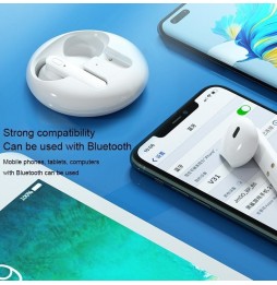 WK V31 Sight Serie TWS True Wireless Bluetooth 5.0 Stereo-Kopfhörer (weiß) für 17,14 €