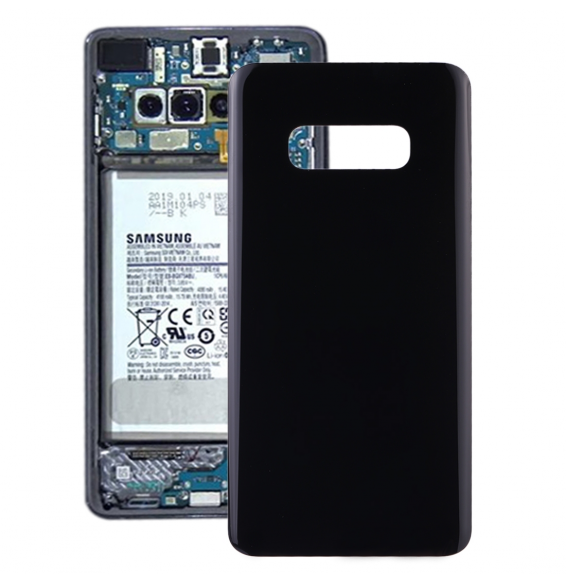 Battery Back Cover for Samsung Galaxy S10e SM-G970 (Black)(With Logo)