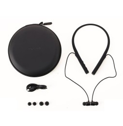 WK V11 IPX6 Waterproof Bluetooth 4.1 Neck-mounted Wireless Sports Bluetooth Earphone (Black) at 49,44 €