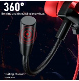 Gaming In-ear Wired Earphones with Microphone 3.5mm WK ET-Y30 (Red) at €20.95