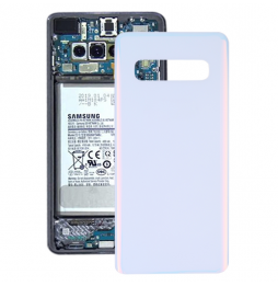 Cache arrière original pour Samsung Galaxy S10 SM-G973 (Blanc)(Avec Logo) à 11,90 €