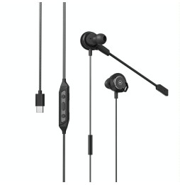 Écouteurs gaming USB-C / Type-C filaires à changement de voix avec microphone 1,4m WK Y28 à €29.95