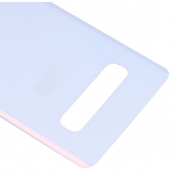 Original Battery Back Cover for Samsung Galaxy S10 SM-G973 (White)(With Logo) at 11,90 €