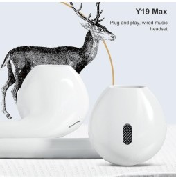 WK Y19 MAX iDeal serie Lightning oortelefoon van 1,2 m voor €25.95