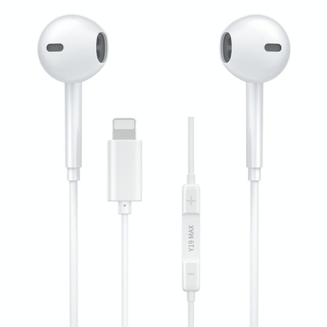 Lightning HIFI Music + Call Wired Earphones 1.2m WK Y19 Max at €25.95