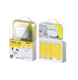 WK TWS A8 Hi-resolution Stereo Headphones Wireless Bluetooth 5.0 Earphones at 39,18 €