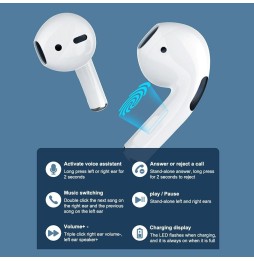 WK TWS V4 Echte draadloze Bluetooth 5.1 stereo oortelefoons voor 22,11 €