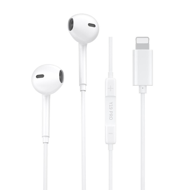 Lightning HIFI Music + Call Wired Earphones 1.2m WK Y19 Pro at €16.95