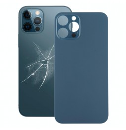 Rückseite Akkudeckel Glas für iPhone 12 Pro Max (Blau)(Mit Logo) für 24,90 €