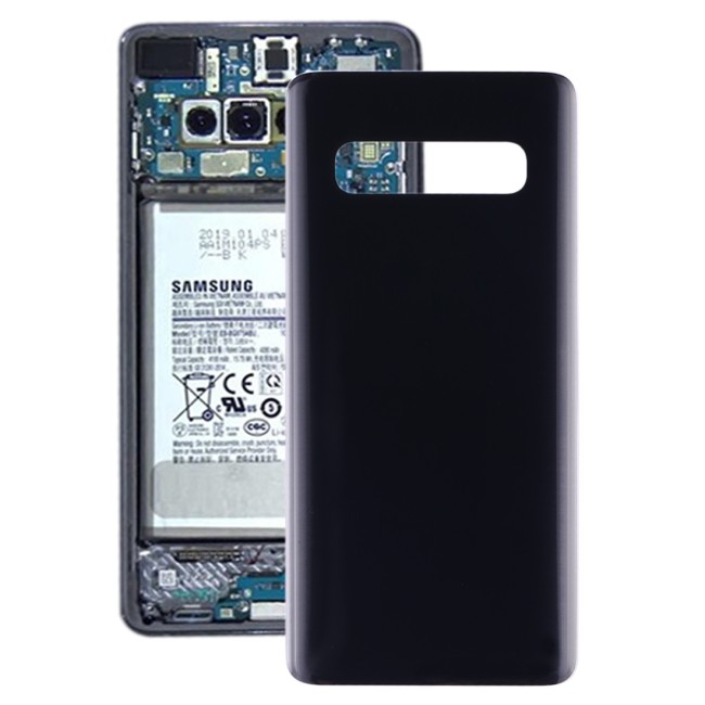 Original Rückseite Akkudeckel für Samsung Galaxy S10 SM-G973 (Schwarz)(Mit Logo) für 11,90 €