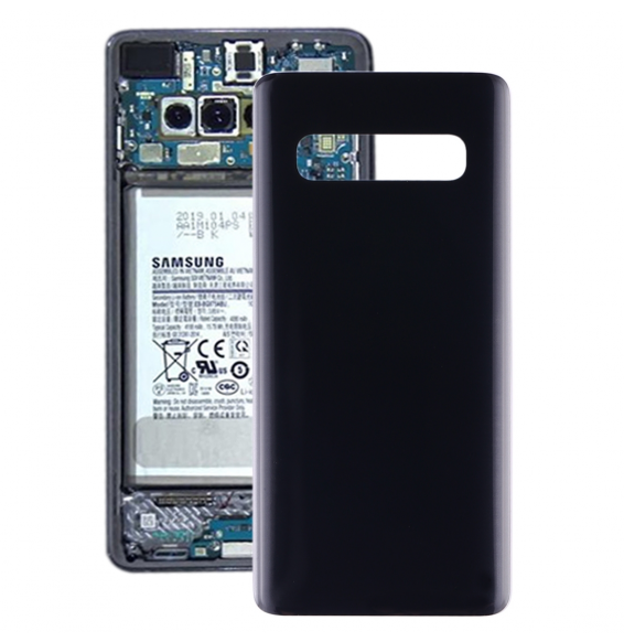 Original Rückseite Akkudeckel für Samsung Galaxy S10 SM-G973 (Schwarz)(Mit Logo) für 11,90 €