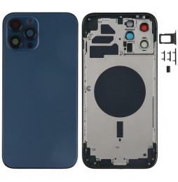 Komplett Gehäuse für iPhone 12 Pro Max (Blau)(Mit Logo) für 102,90 €