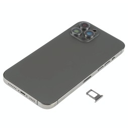 Vormontiert Gehäuse für iPhone 12 Pro Max (Schwarz)(Mit Logo) für 199,90 €