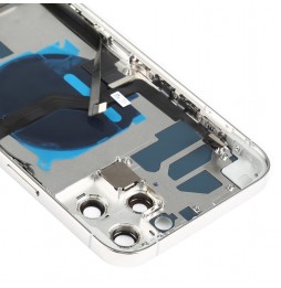 Back Housing Cover Assembly for iPhone 12 Pro Max (White)(With Logo) at 199,90 €