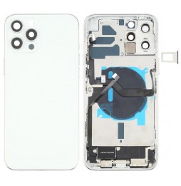 Vormontiert Gehäuse für iPhone 12 Pro Max (Weiss)(Mit Logo) für 199,90 €
