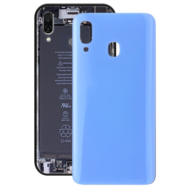 Cache arrière pour Samsung Galaxy A40 SM-A405F (Bleu)(Avec Logo) à 9,69 €