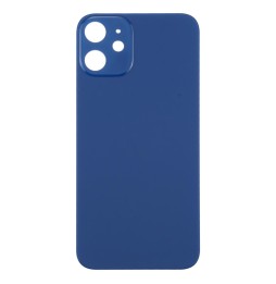 Cache vitre arrière pour iPhone 12 (Bleu)(Avec Logo) à 15,45 €
