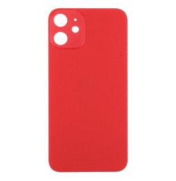 Achterkant glas voor iPhone 12 (Rood)(Met Logo) voor 15,45 €