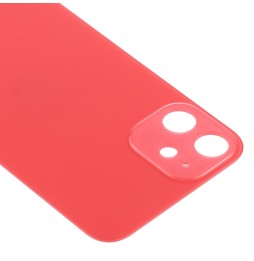 Cache vitre arrière pour iPhone 12 (Rouge)(Avec Logo) à 15,45 €
