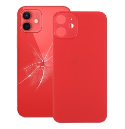 Rückseite Akkudeckel Glas für iPhone 12 (Rot)(Mit Logo) für 15,45 €