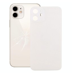 Achterkant glas voor iPhone 12 (Wit)(Met Logo) voor 15,45 €