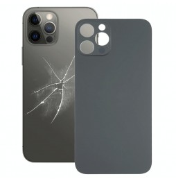 Cache vitre arrière pour iPhone 12 Pro (Noir)(Avec Logo) à 20,45 €