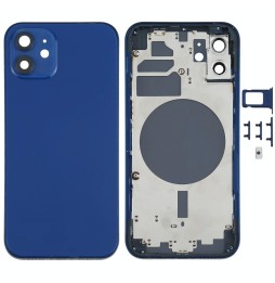 Full Back Housing Cover for iPhone 12 (Blue)(With Logo) at 49,90 €