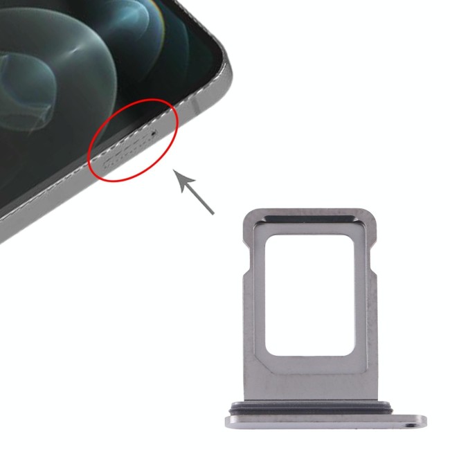 SIM Card Tray for iPhone 12 Pro (Graphite) at 6,90 €