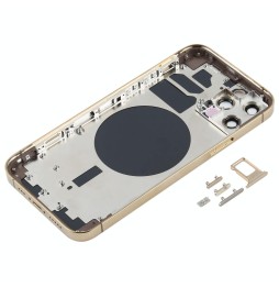 Achterkant voor iPhone 12 Pro (Gold)(Met Logo) voor 99,90 €