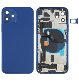 Voorgemonteerde achterkant voor iPhone 12 (Blauw)(Met Logo) voor 106,90 €
