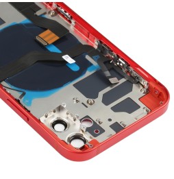 Voorgemonteerde achterkant voor iPhone 12 (Rood)(Met Logo) voor 106,90 €