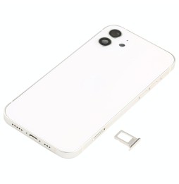 Back Housing Cover Assembly for iPhone 12 (White)(With Logo) at 106,90 €