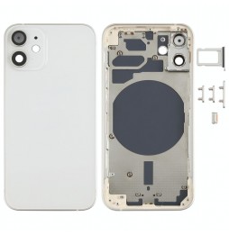 Komplett Gehäuse für iPhone 12 Mini (Weiss)(Mit Logo) für 64,90 €