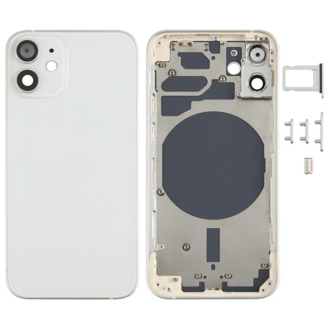 Châssis complet pour iPhone 12 Mini (Blanc)(Avec Logo) à 64,90 €