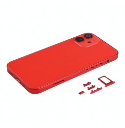 Achterkant voor iPhone 12 Mini (Rood)(Met Logo) voor 64,90 €