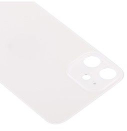 Cache vitre arrière pour iPhone 12 Mini (Blanc)(Avec Logo) à 13,90 €