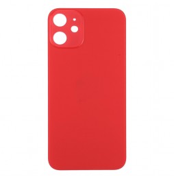 Rückseite Akkudeckel Glas für iPhone 12 Mini (Rot)(Mit Logo) für 13,90 €